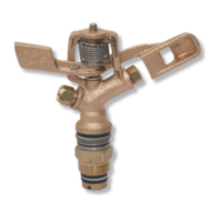 1/2" Brass Impact Sprinkler