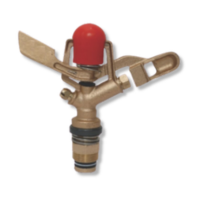 3/4" Gun Metal / Brass Impact Sprinkler with Cap