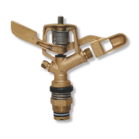 3/4" Gun Metal / Brass Impact Sprinkler