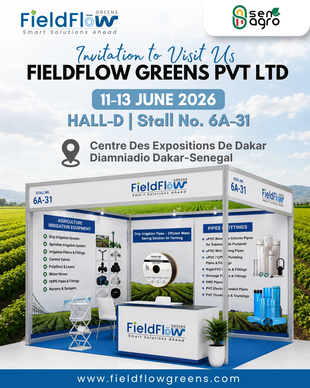 FieldFlow Greens Event