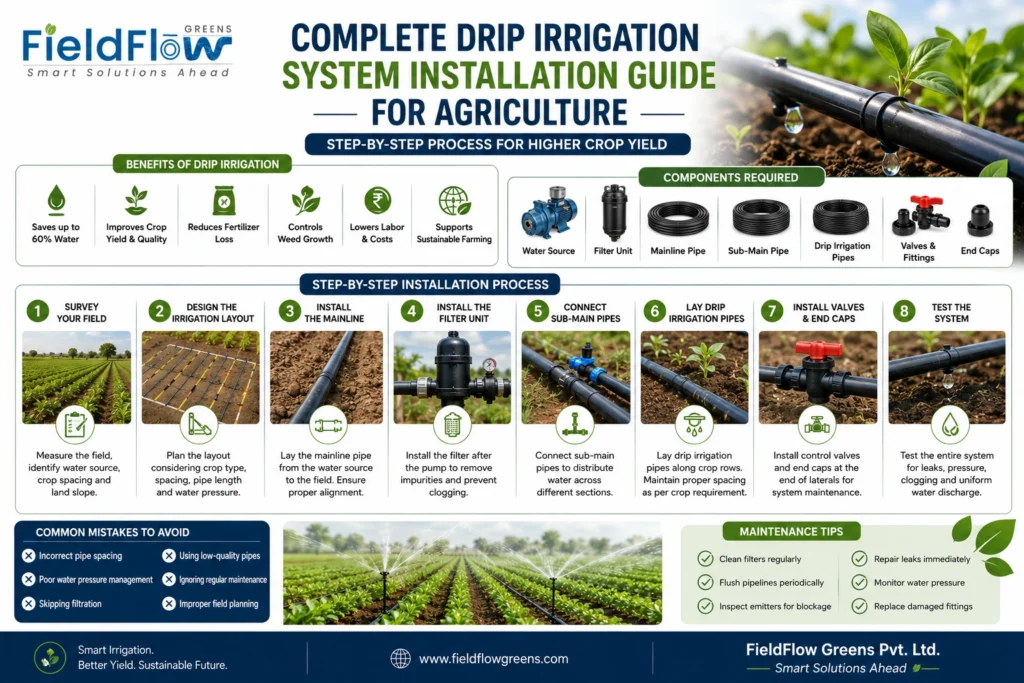 Drip Irrigation System Installation Guide